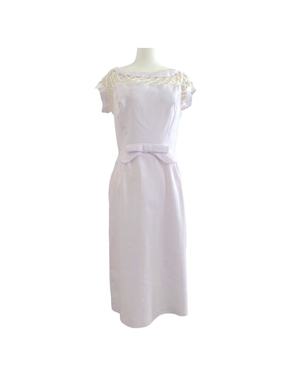 Tatyana white pinup dress